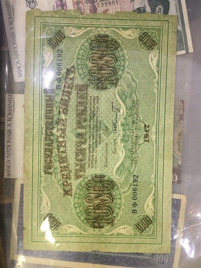 Lot de billets de banque français et étrangers, époques diverses