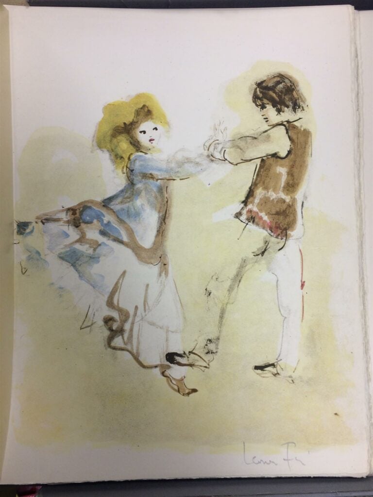 BAUDELAIRE Charles - La Fanfarlo. Lithographies originales de Léonor Fini. - Ni…