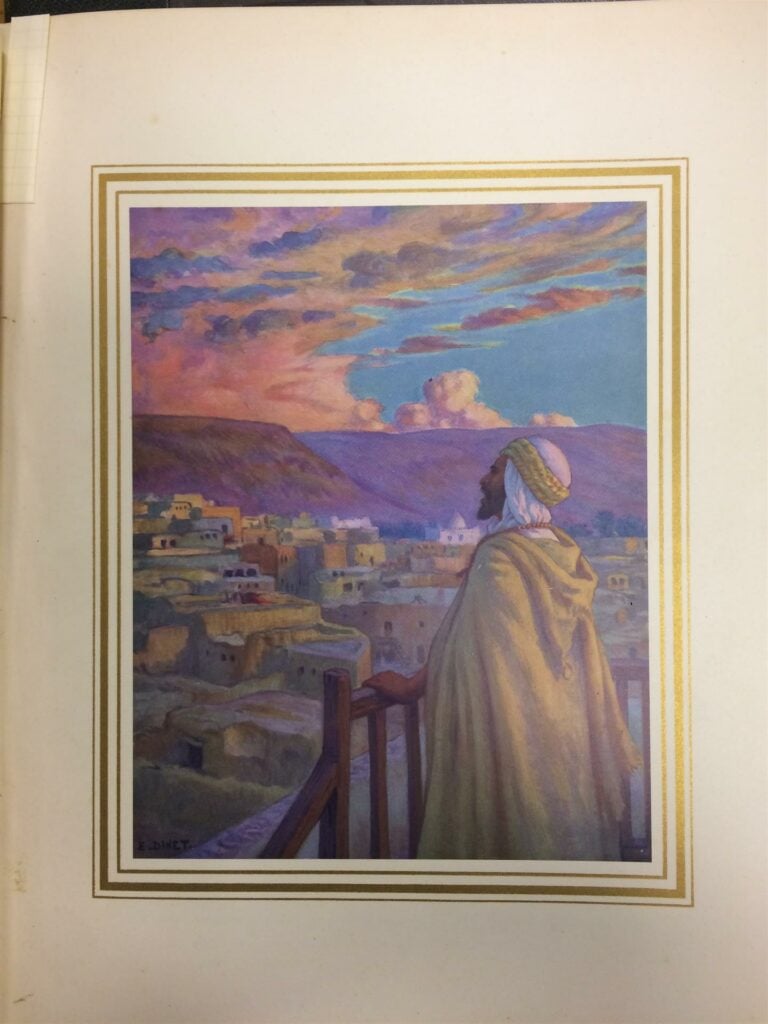 DINET (E.).et SLIMAN BEN IBRAHIM. - La vie de Mohammed, prophète d'Allah. Illus…