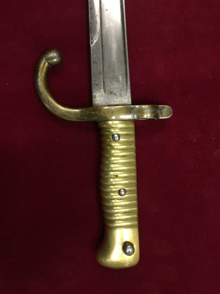 REGROUPE AVEC LE LOT 314 - VENTE 12/12/19 - Sabre baïonnette modèle 1866 dit "C…