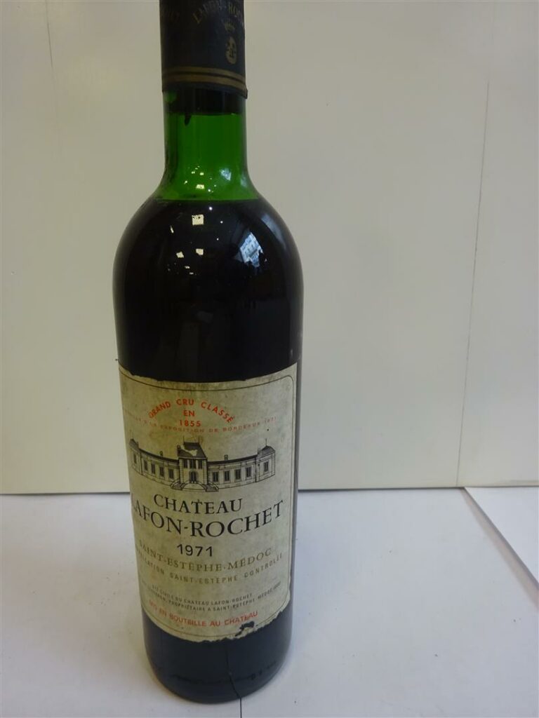 1 bouteille, CHATEAU LAFON-ROCHET Saint estephe, 1971, Grand cru classé