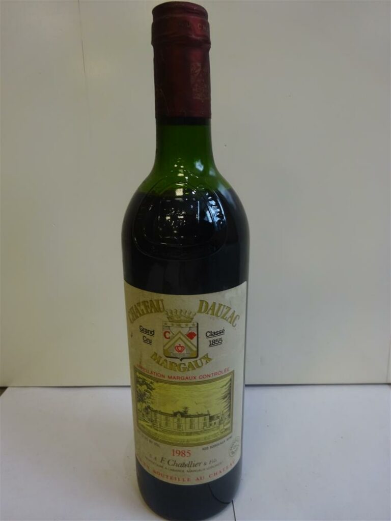 1 bouteille , CHATEAU DAUZAC Margaux, 1985, Grand cru classé