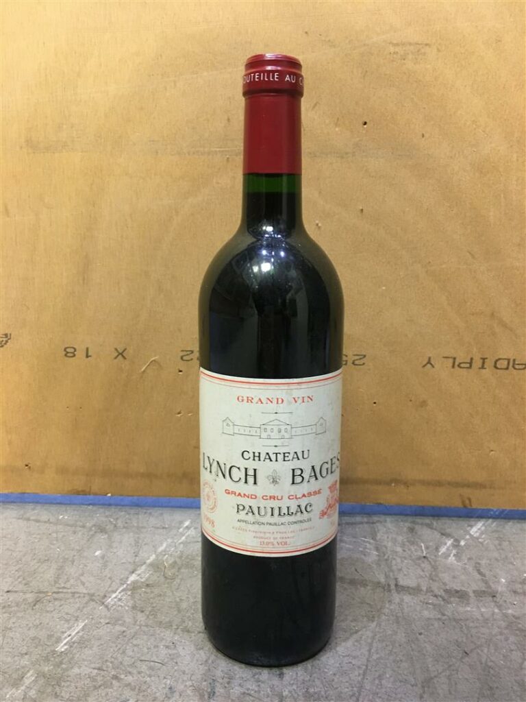 1 bouteille, CHATEAU LYNCH-BAGES, Pauillac, 1998.