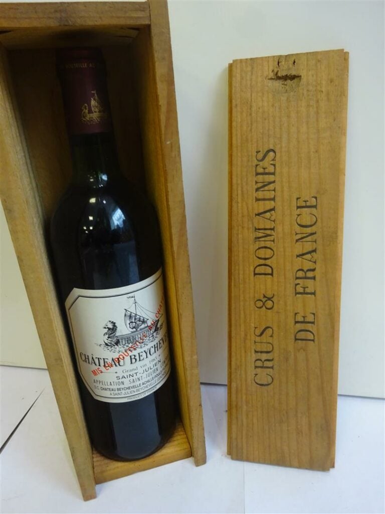 1 bouteille, CHATEAU BEYCHEVELLE, Saint Julien 1983. Cru classé 4e
