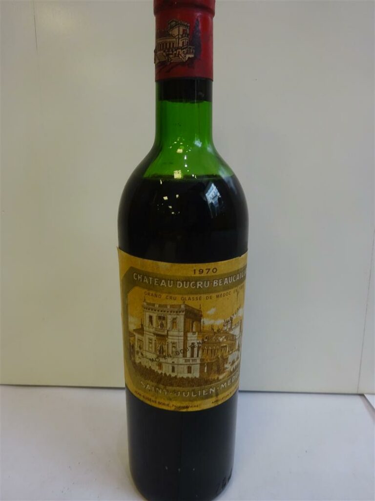 1 bouteille, CHATEAU DUCRU BEAUCAILLOU Saint-Julien Médoc, 1970. Grand cru clas…