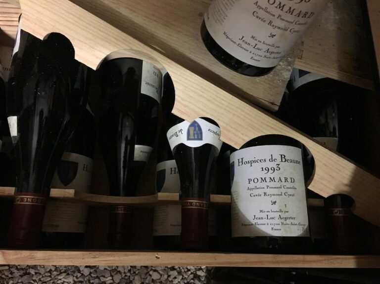12 bouteilles, HOSPICES DE BEAUNE, Pommard, cuvée Raymond Cyrot, 1993, caisse b…