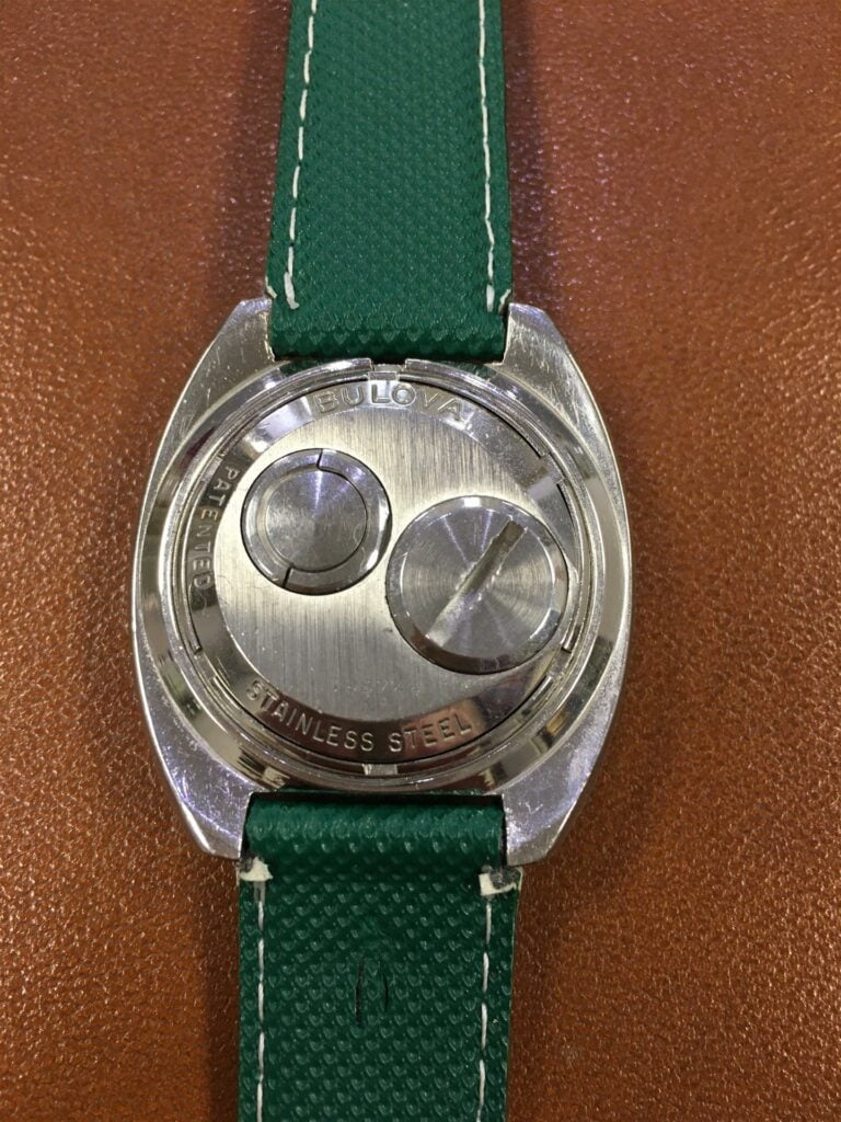 BULOVA. - Montre-bracelet d'homme modèle Accutron Space View, boitier en acier,…