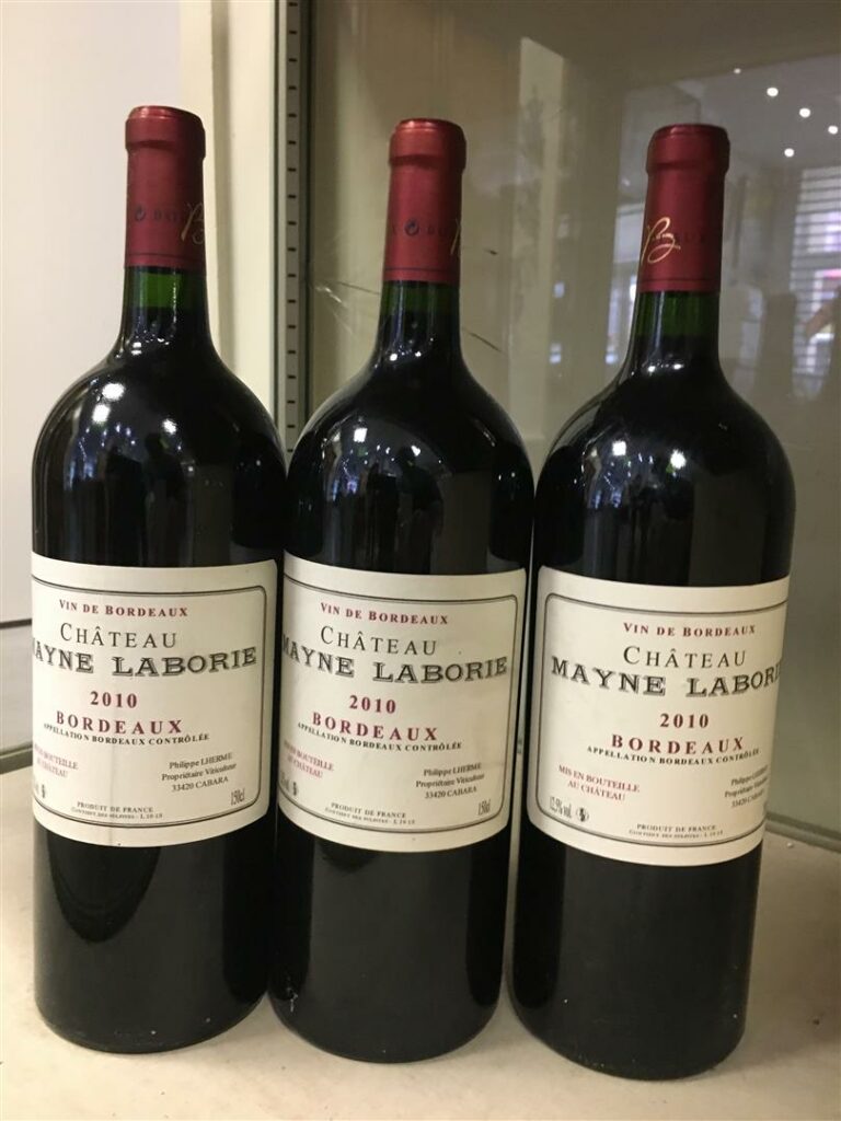 3 magnums, CHATEAU MAYNE-LABORIE, 2010.