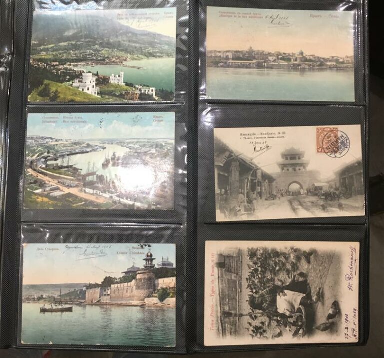 Ensemble de 84 cartes postales, Russie (Moscou, Saint-Pétersbourg, Kaluga, Rost…