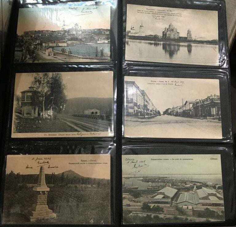 Ensemble de 84 cartes postales, Russie (Moscou, Saint-Pétersbourg, Kaluga, Rost…
