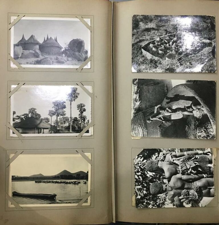 Très fort lot (environ 500) de photographies et cartes postales sur l'Afrique d…