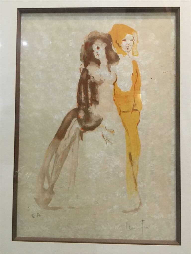 Gravure en couleurs d'après Leonor Fini, numérotée EA.