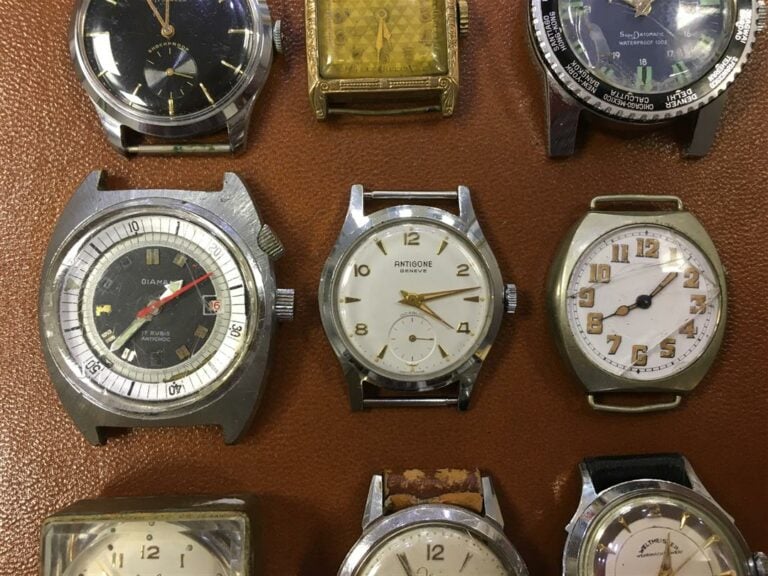 Lot de neuf montres, MORTIMA, ELITIC, DIAMANT, SOBIOR, HERMA, WELTMEISTER, ANTI…