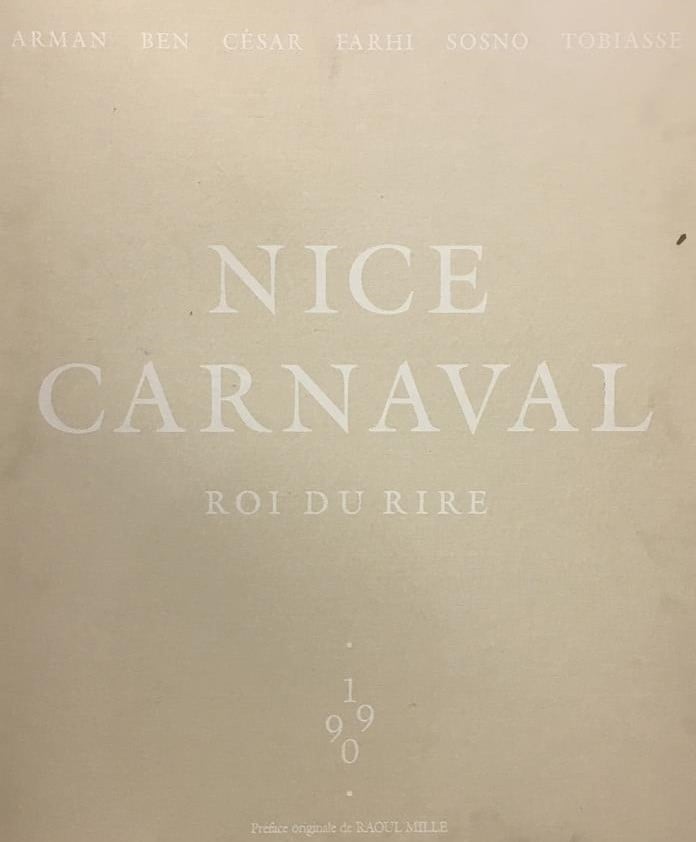 BEN, ARMAN, TOBIASSE, CESAR, SOSNO et FARHI. - Portfolio Nice Carnaval - Ensemb…