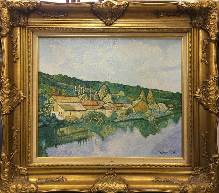 Jean MISISCHI (né en 1935). - Paysage - Huile sur toile, signée en bas à droite…