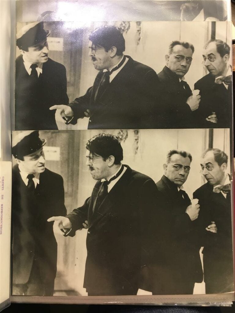 Classeur contenant d'anciennes photos, notamment de vedettes des années 50 à 70…