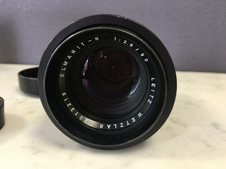 LEITZ WETZLAR, objectif 1:2,8/90 mm.