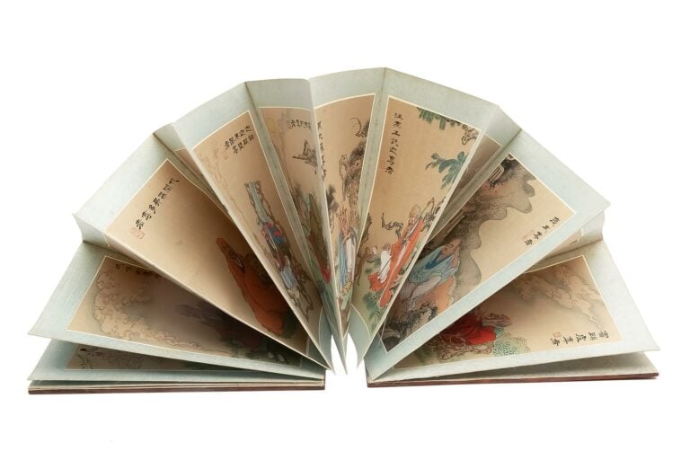 ECOLE CHINOISE (Chine, Moderne) - La légende dorée / les 18 lohans - Leporello…