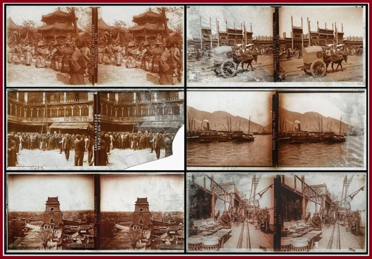 CHINE, VIETNAM / INDOCHINE & VARIA - ACCUMULATION DE ±300 PLAQUES PHOTOGRAPHIQU…