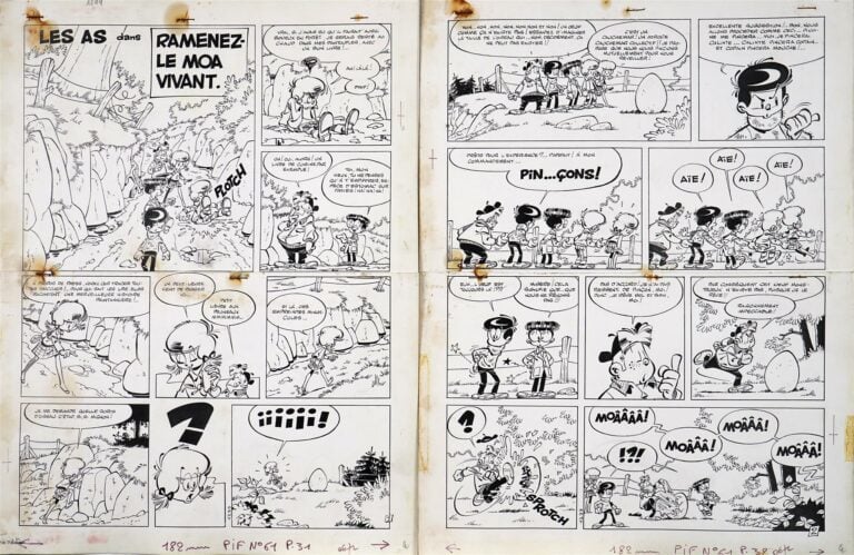 Greg (pseudonyme de Michel Regnier) (1931-1999) - Les As / Ramenez-le moa vivan…