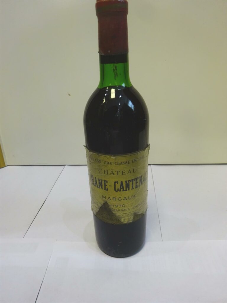 1 bouteille, CHATEAU BRANE CANTENAC, Margaux, 1970