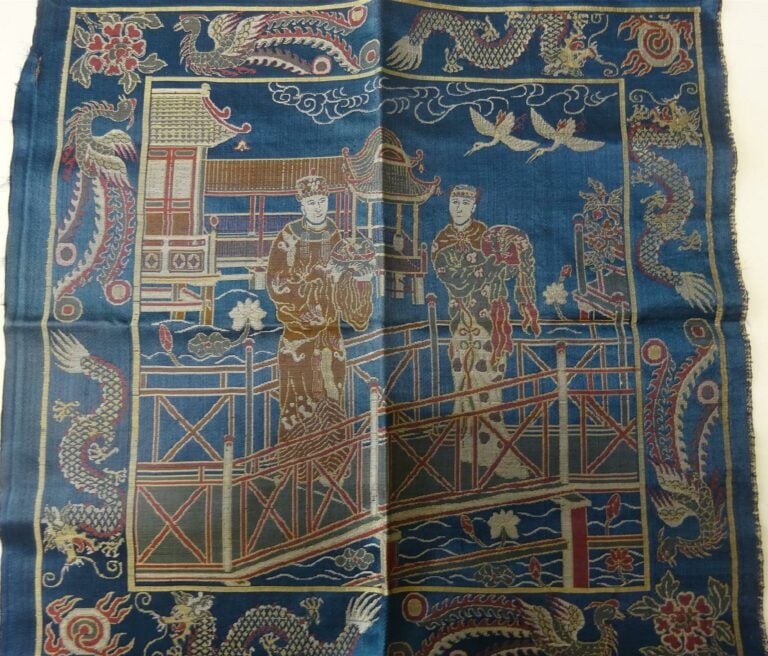 ACCUMULATION DE NEUF (9) HOUSSES DE COUSSINS - Chine ou Vietnam / Indochine, Ep…