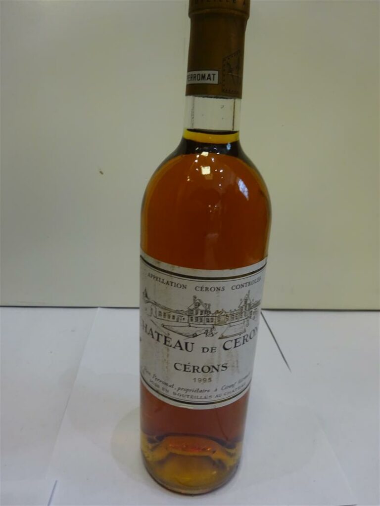 1 bouteille, CHATEAU DE CERONS, 1995