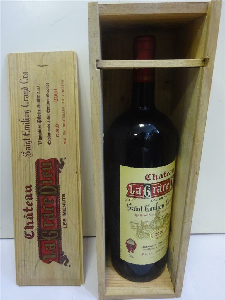 1 magnum, CHATEAU LA GRACE DIEU, Saint Emilion Grand Cru, 2001