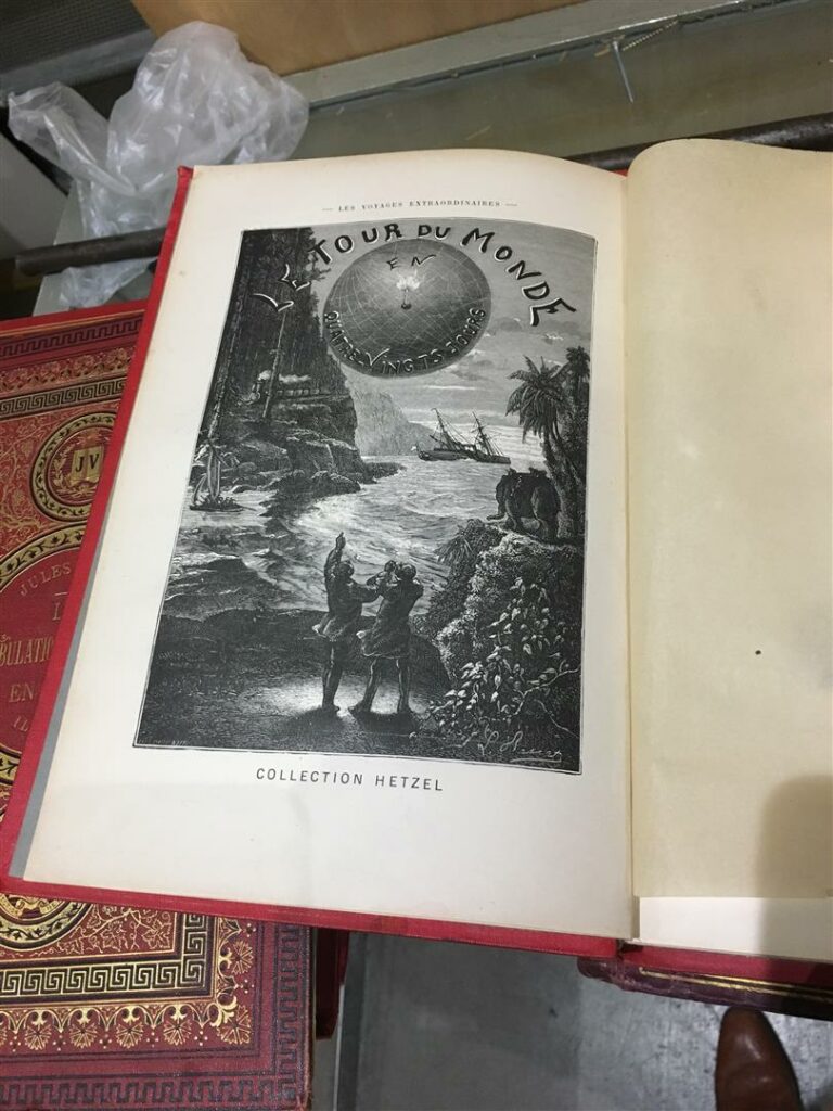 Jules Verne. Le Tour du monde en 80 jours. Ill. de Léon BENETT et Alphonse De N…