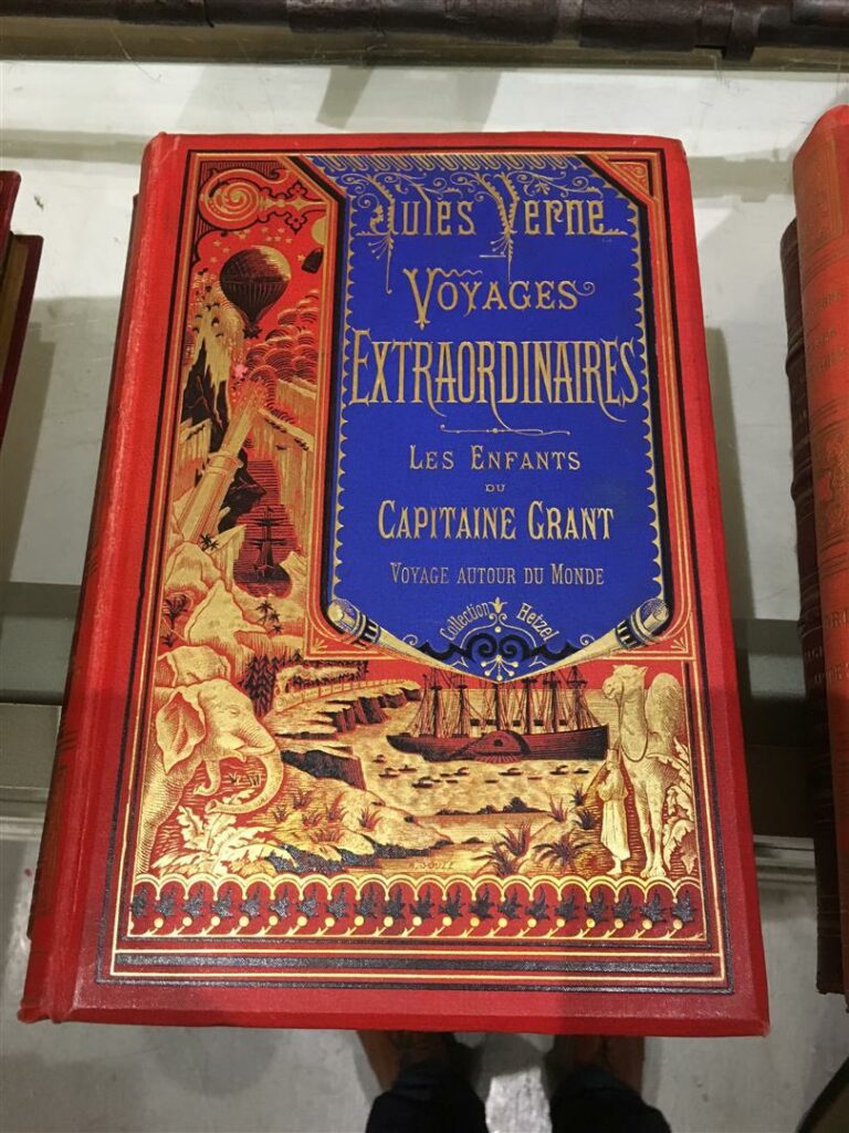 Jules Verne. Les Enfants du Capitaine Grant. Ill. de RIOU. Édition Hetzel, sans…