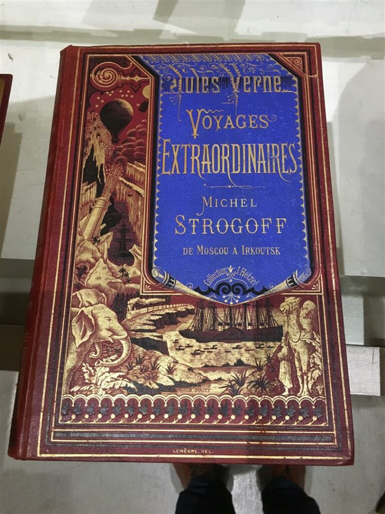 Jules Verne. Michel STROGOFF (de Moscou à Irkoutsk)/Un Drame au Mexique. Ill. d…