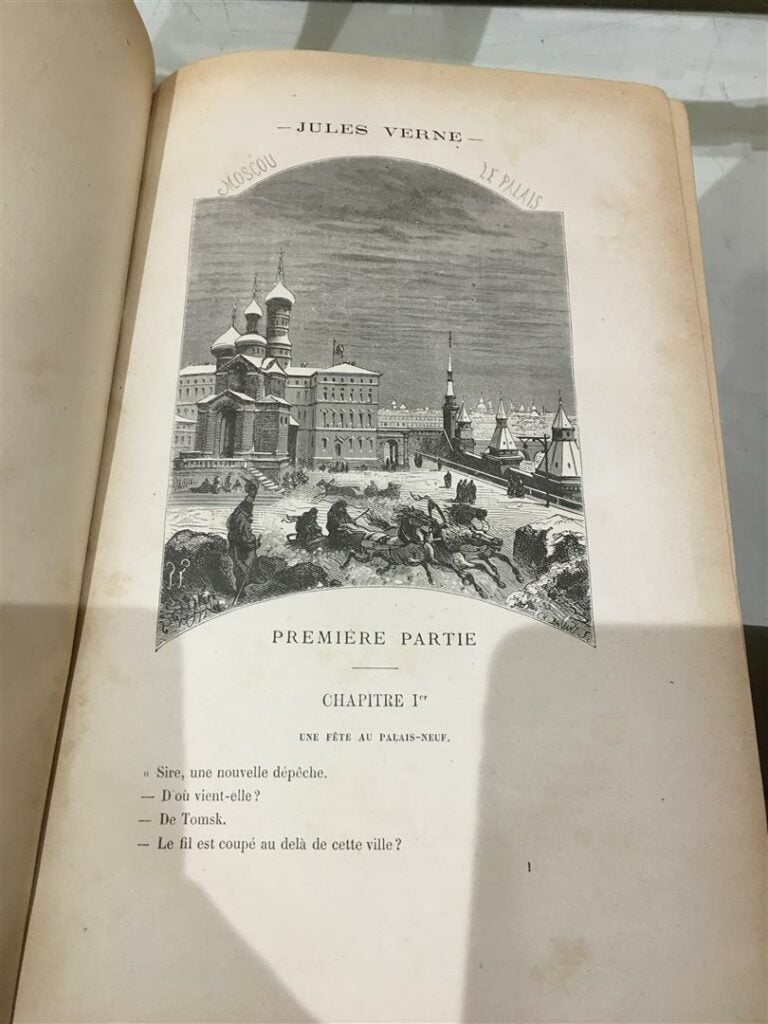 Jules Verne. Michel STROGOFF (de Moscou à Irkoutsk)/Un Drame au Mexique. Ill. d…