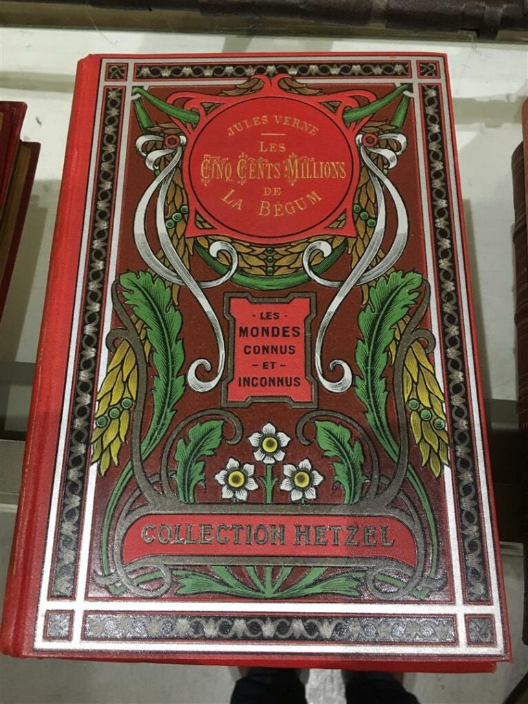 Jules Verne. Les Cinq cent millions de la Begum. Ill. de Léon BENETT. Édition H…