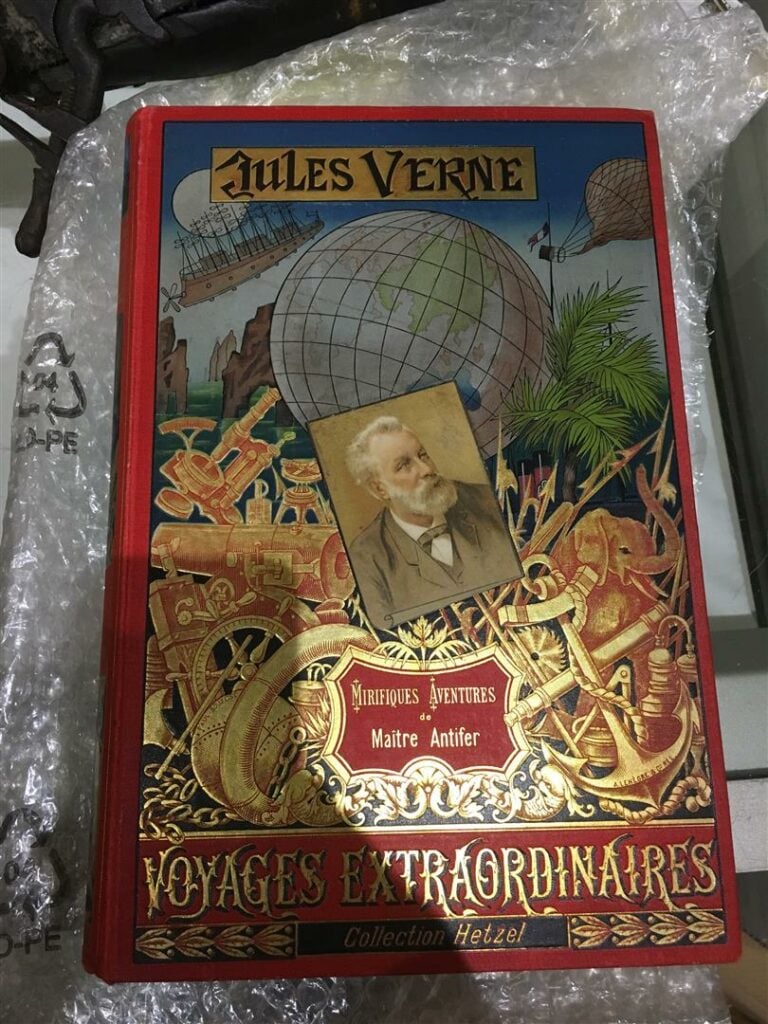 Jules Verne. Mirifiques aventures de Maitre Antifer. Ill. de George ROUX. Éditi…