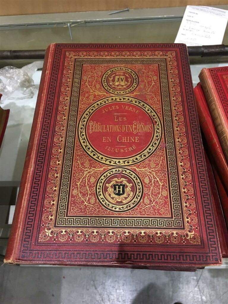 Jules Verne. Les Tribulations d'un Chinois en Chine. Ill. de Léon BENETT. Éditi…