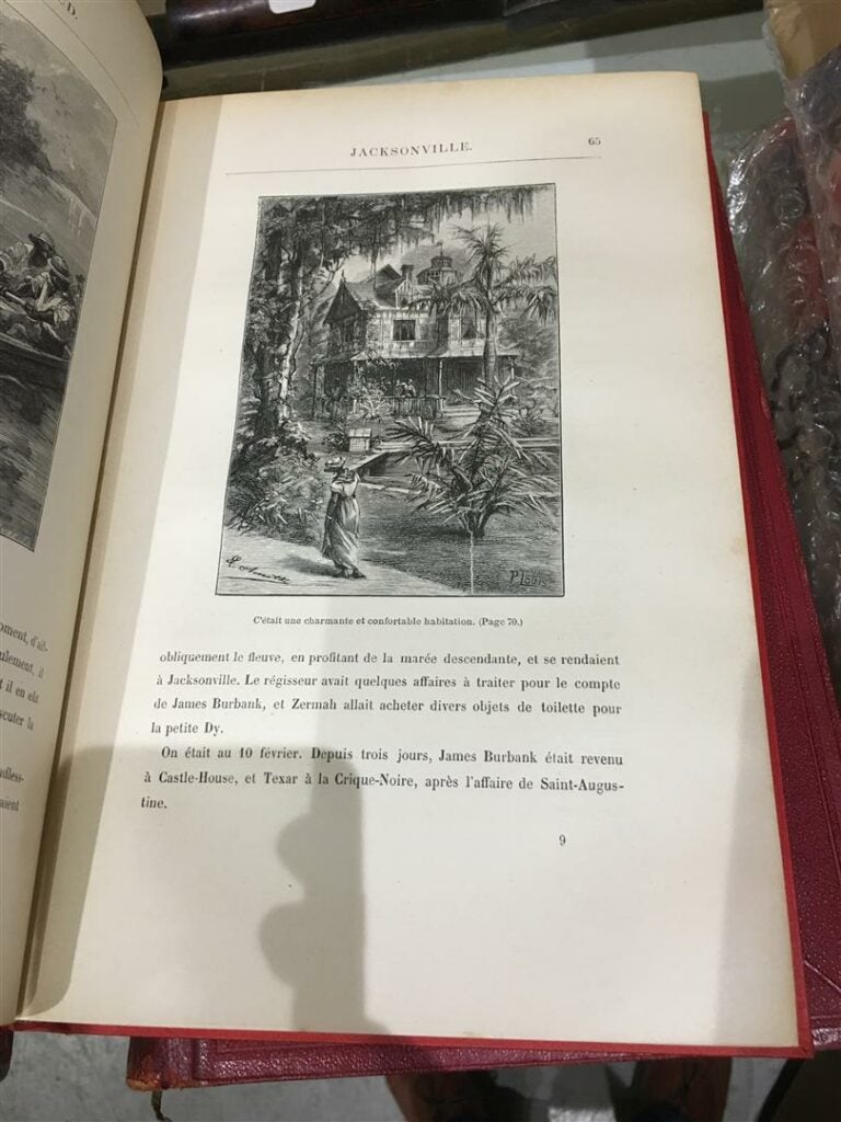 Jules Verne. Nord contre Sud. Ill. de BENETT. Édition Hetzel, 1887. - Édition o…