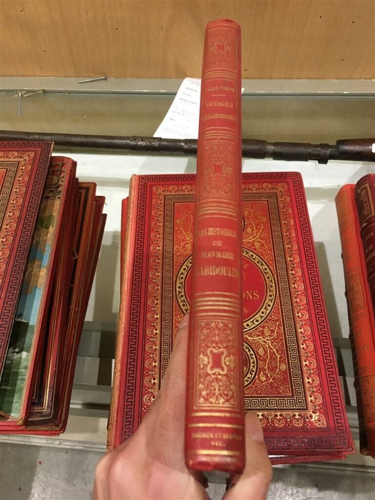 Jules Verne. Les Histoires de Jean Marie Cabidoulin. Ill. de George ROUX. Éditi…
