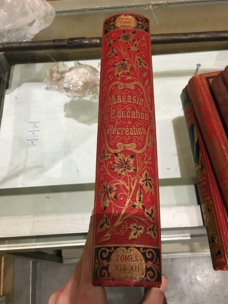 Jules Verne et divers. "Magasin d'Education et de Recréation/ Journal de toute…