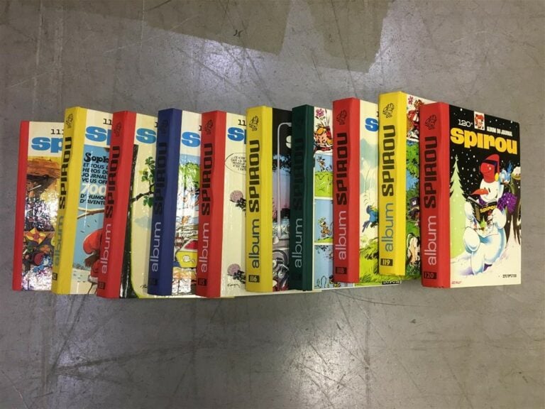 JOURNAL DE SPIROU. - Ensemble de reliures, n°111 à 120.