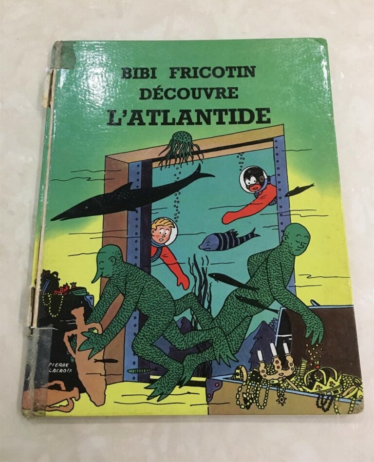 4 albums de bande dessinée, dont Les Exploits de Quick et Flupke, Bibi Fricotin…