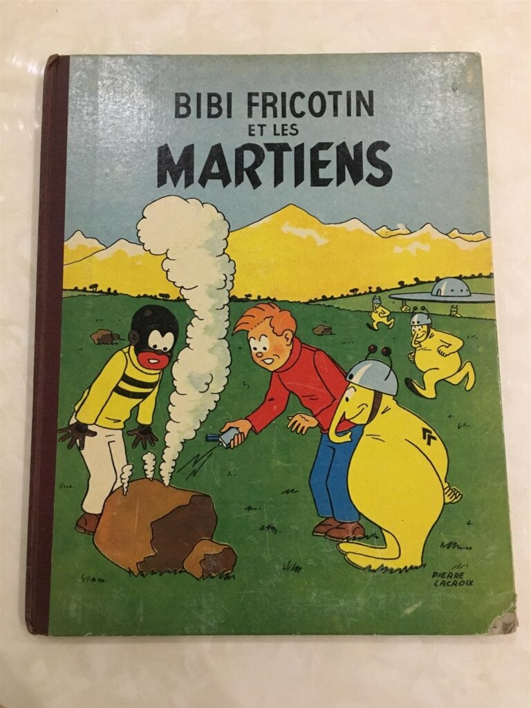 4 albums de bande dessinée, dont Les Exploits de Quick et Flupke, Bibi Fricotin…