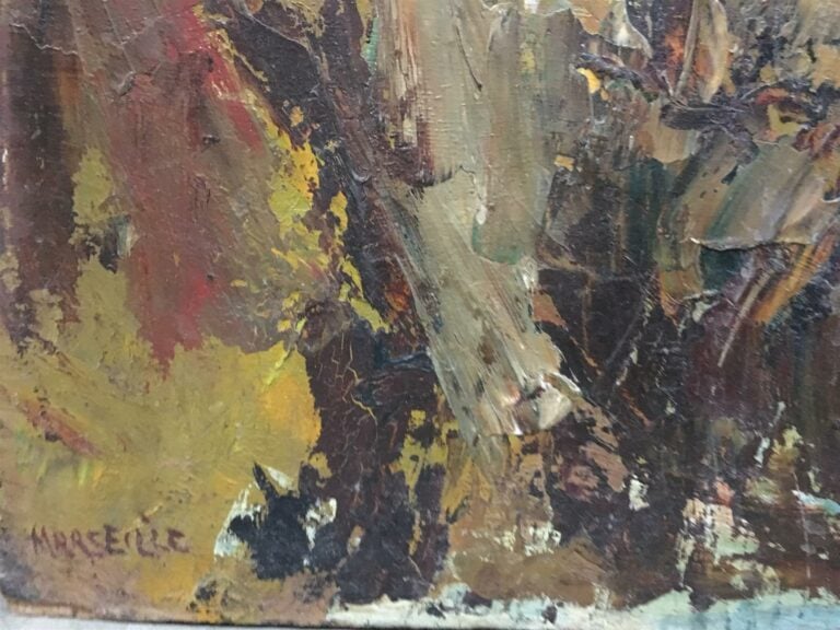 Maurice VAGH-WEINMANN (1899-1986). - Autoportrait, 1953 - Huile sur carton, loc…