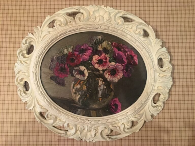 P. MARENGO (XXème siècle). - Vases de fleurs - Ensemble de trois pièces