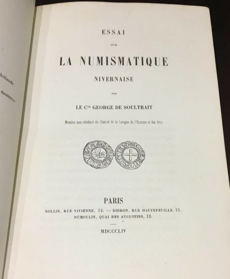 SOULTRAIT (Georges Richard de, Membre non résident du Comité de la Langue, de l…