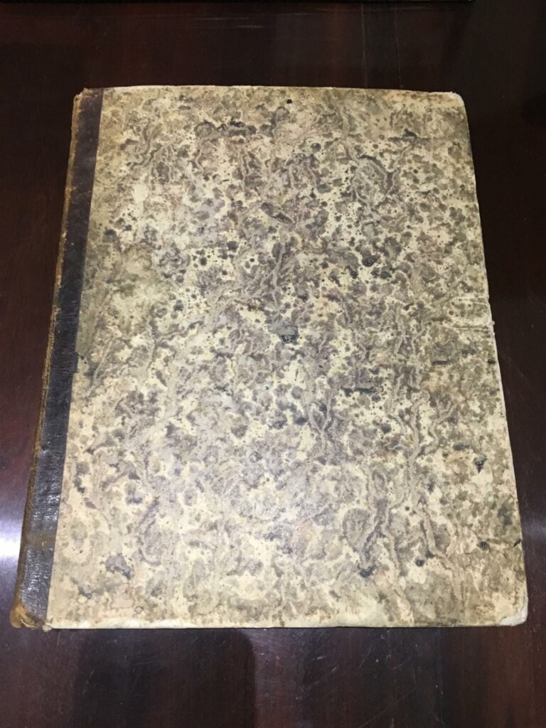 DUPRE : Manuscrit de Dupré, graveur de monnaie. - In 4°. Demi reliure de maroqu…