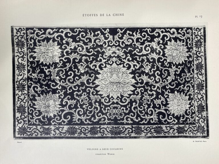 D'ARDENNE DE TIZAC - Les étoffes de la Chine, tissus et broderies - Librairie d…