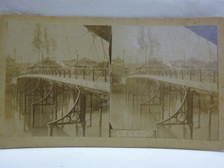 ASIE & VARIA - LOT DE SEPT (7) IMAGES STEREOSCOPIQUES - Epoque XIXe-XXe siècle…