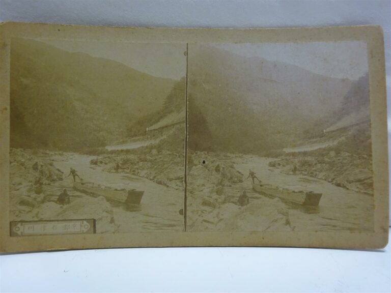 ASIE & VARIA - LOT DE SEPT (7) IMAGES STEREOSCOPIQUES - Epoque XIXe-XXe siècle…