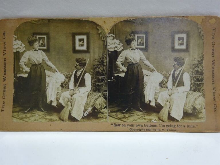 ASIE & VARIA - LOT DE SEPT (7) IMAGES STEREOSCOPIQUES - Epoque XIXe-XXe siècle…