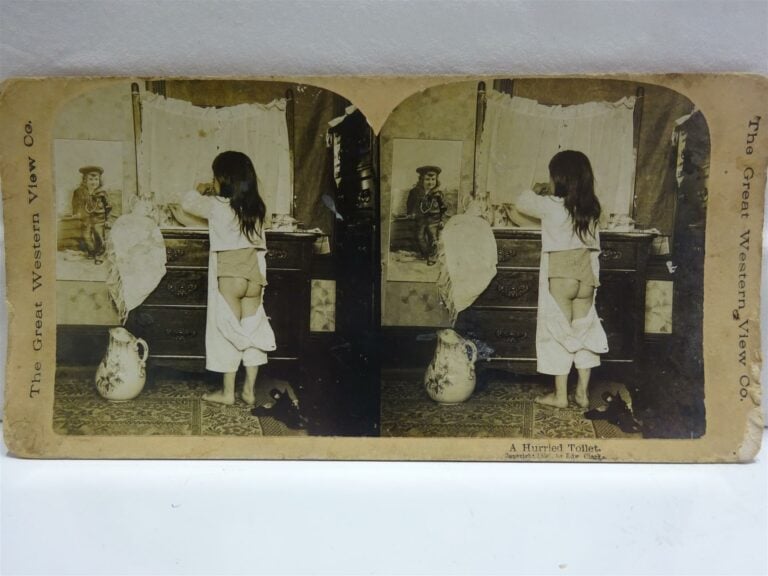 ASIE & VARIA - LOT DE SEPT (7) IMAGES STEREOSCOPIQUES - Epoque XIXe-XXe siècle…